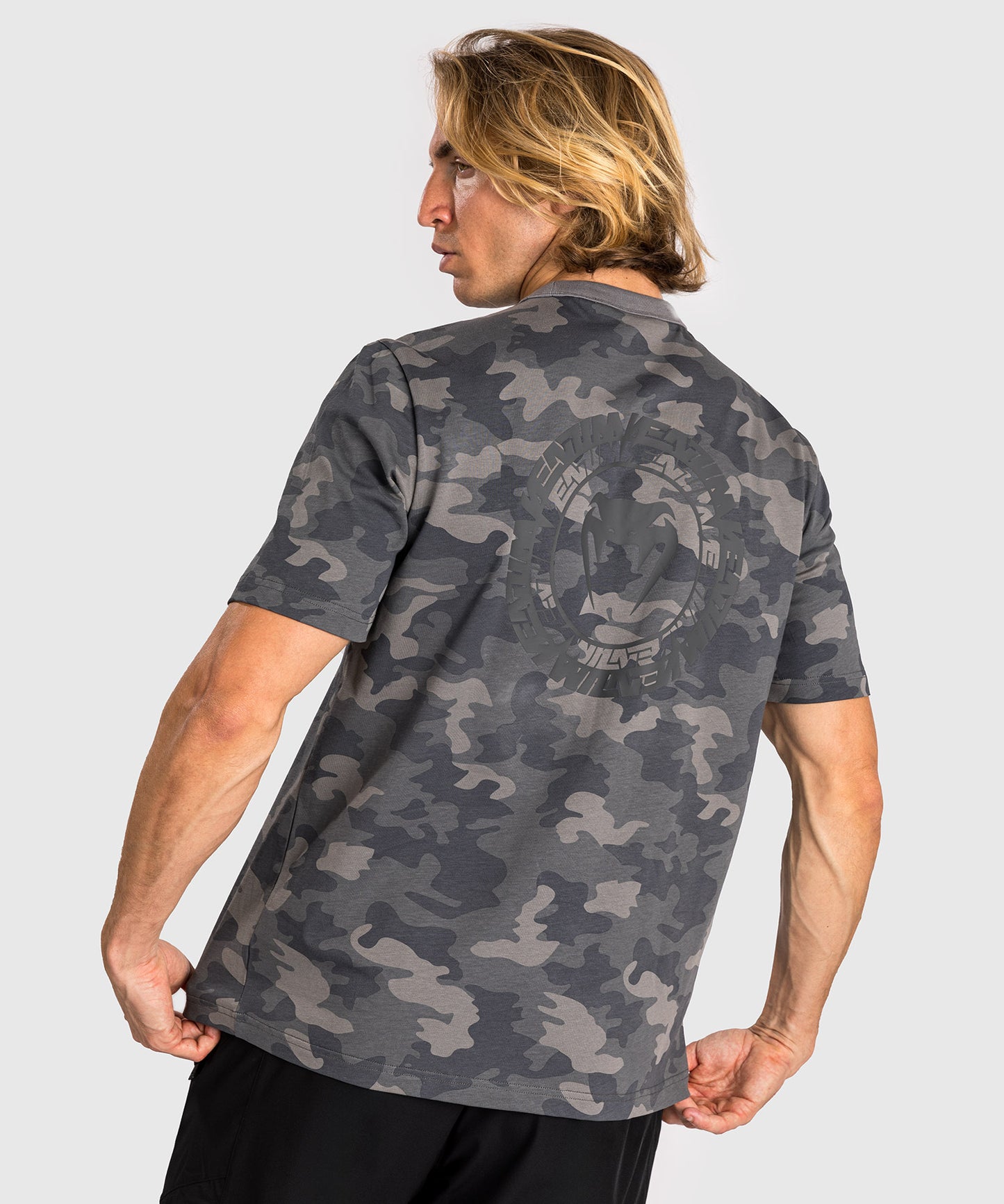 T-Shirt pour Hommes Venum Vortex XL - Camouflage Anthracite