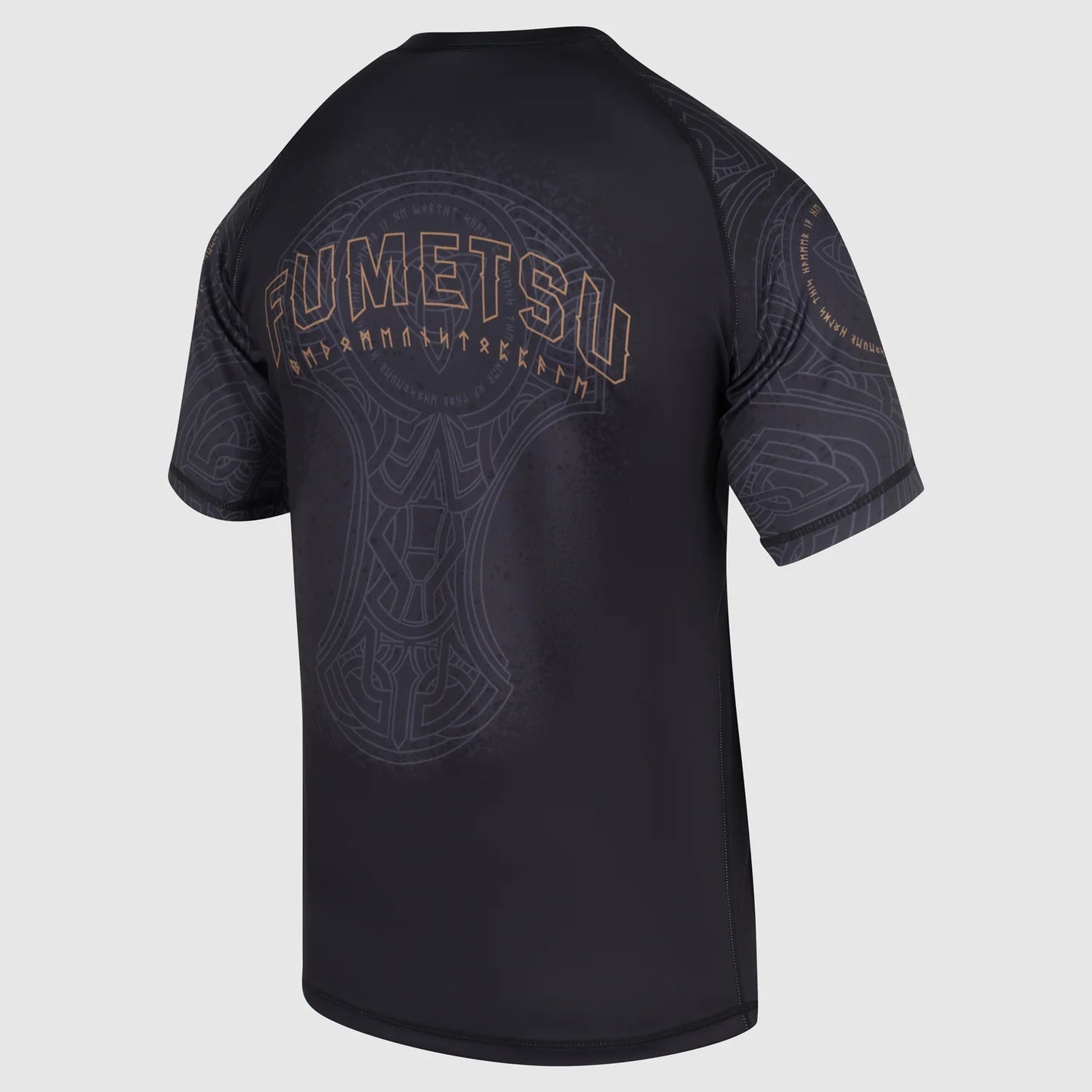 Fumetsu Mjolnir Kurzarm-Rashguard - Schwarz/Bronze