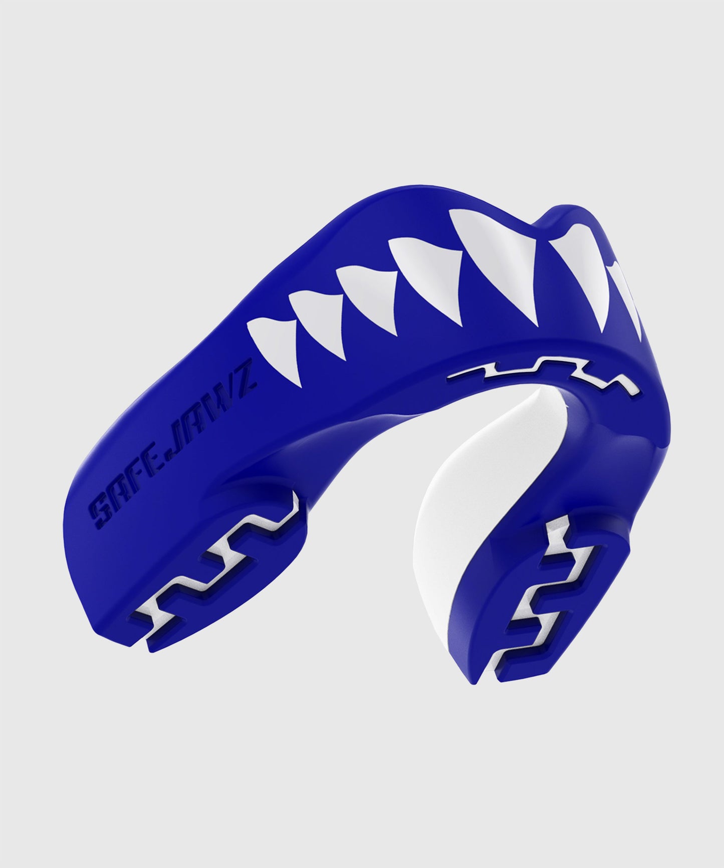 Protège-dents Safejawz Shark - Adulte - Bleu/Blanc