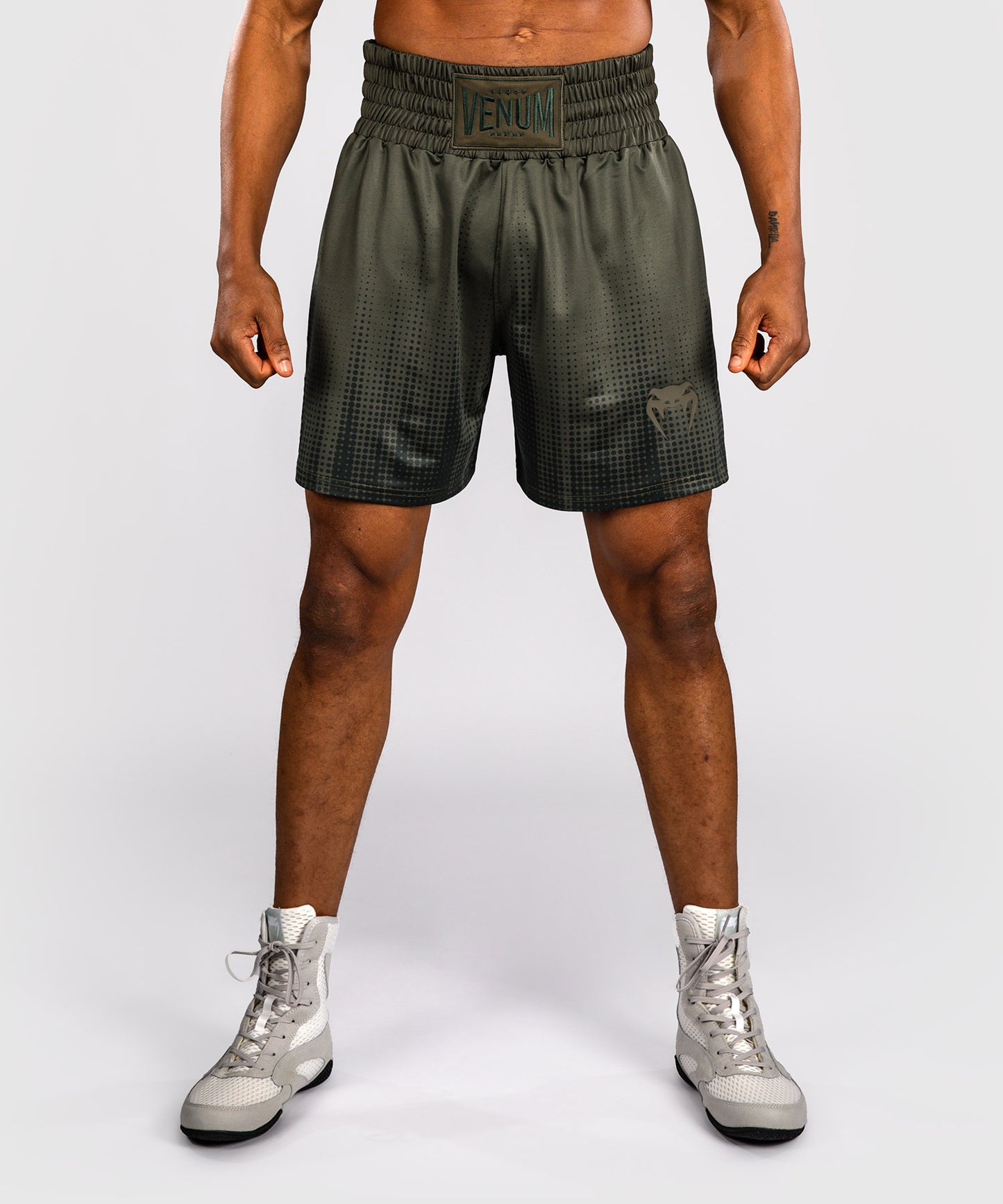 Venum Stealth Pantaloncini da Boxe – Kaki/Verde Scuro