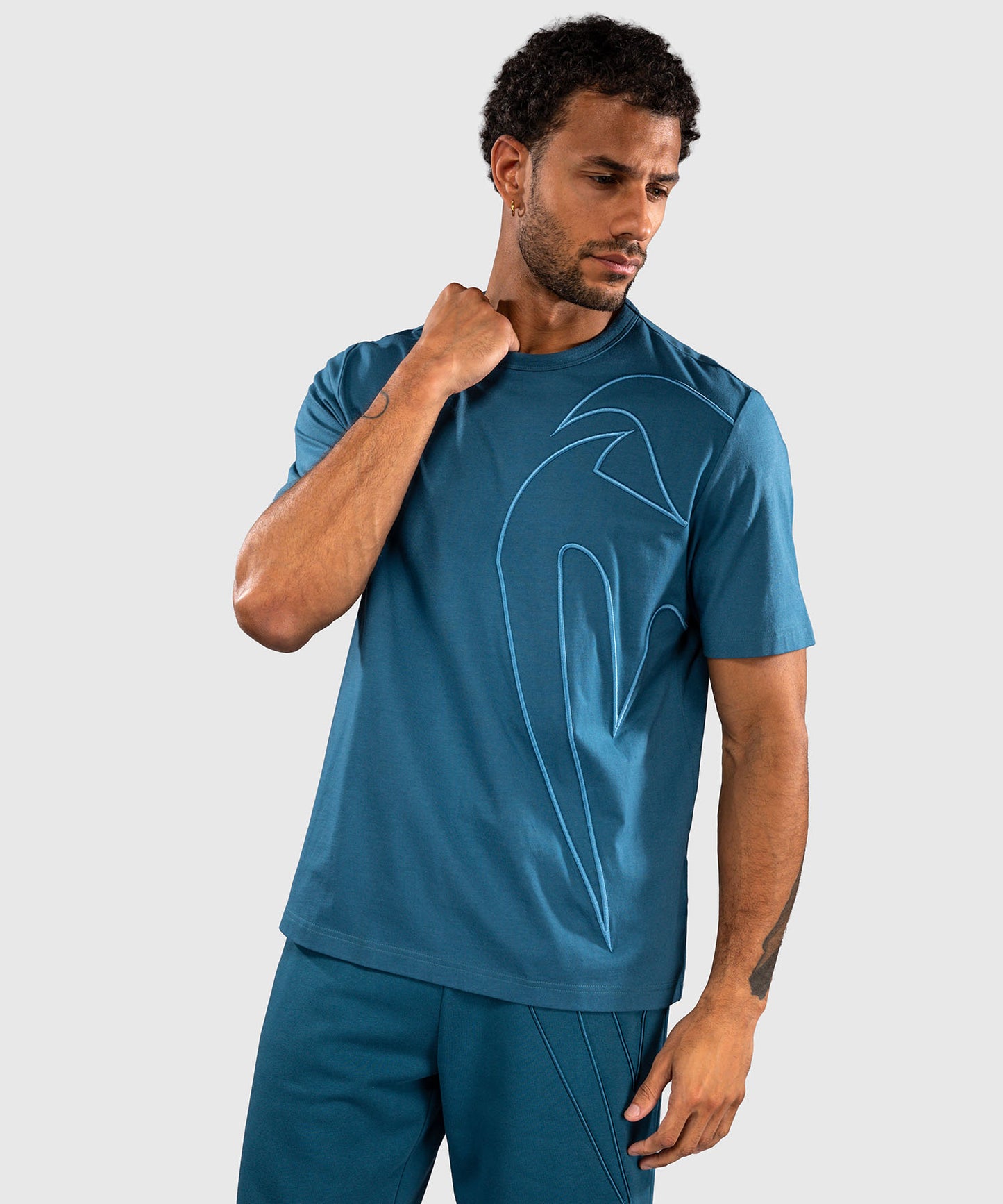 Venum Giant 3D Camiseta de Algodón - Azul Océano
