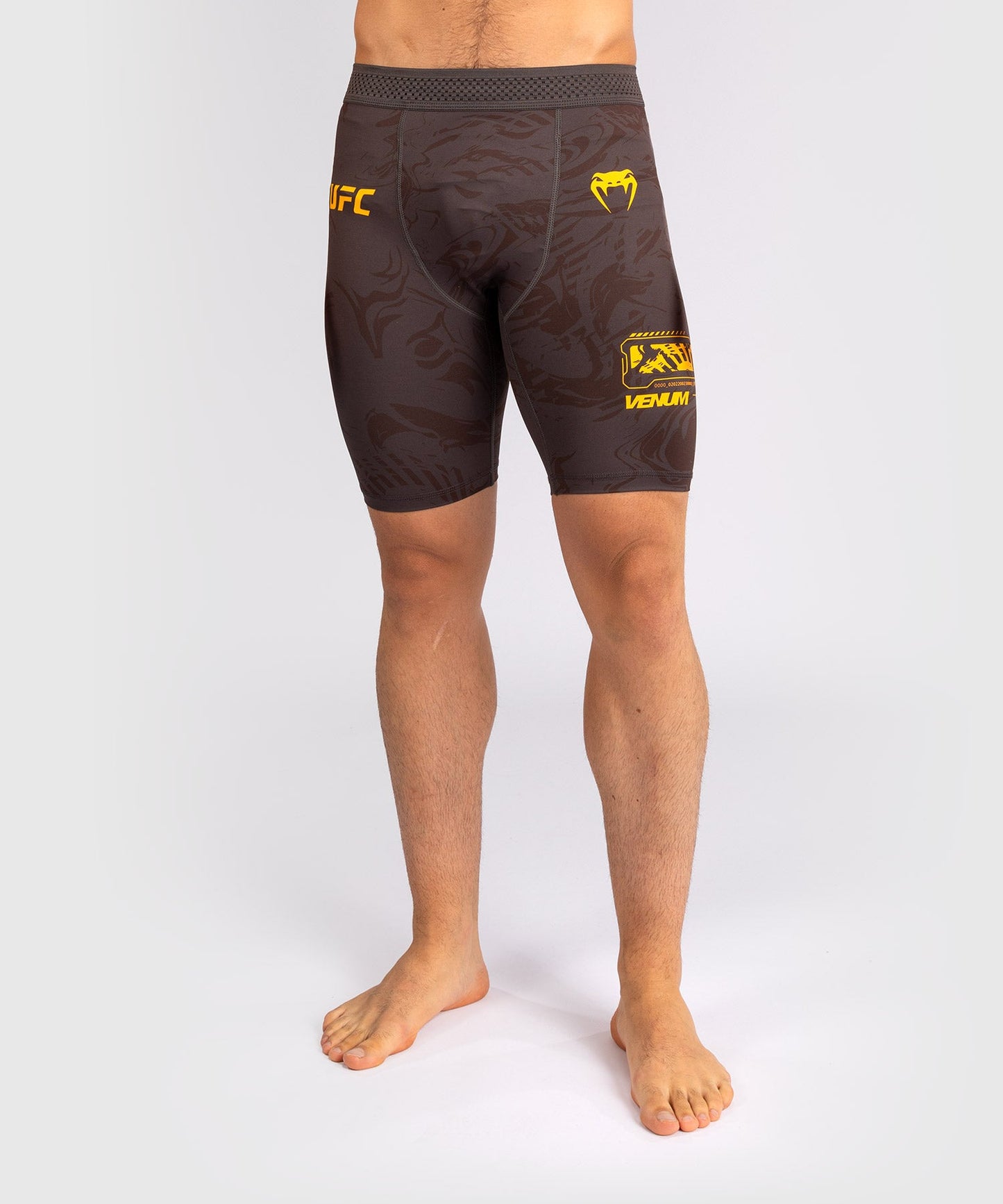 Men's UFC Fusion by Venum Fight Week Compression Short - Marron Terrestre