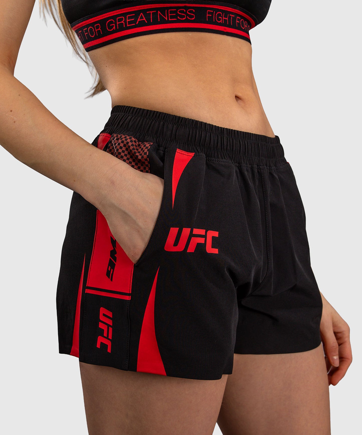 Short Technique pour Femme Venum UFC Unity by Venum Authentic Fight Week - Noir