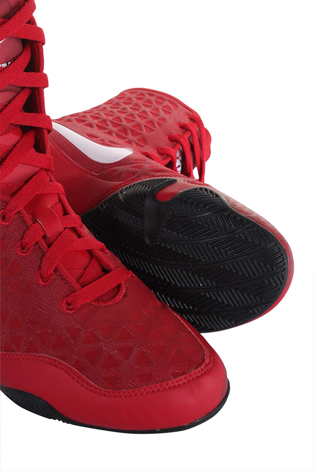 Nike KO Boxschuhe - Rot/Weiß