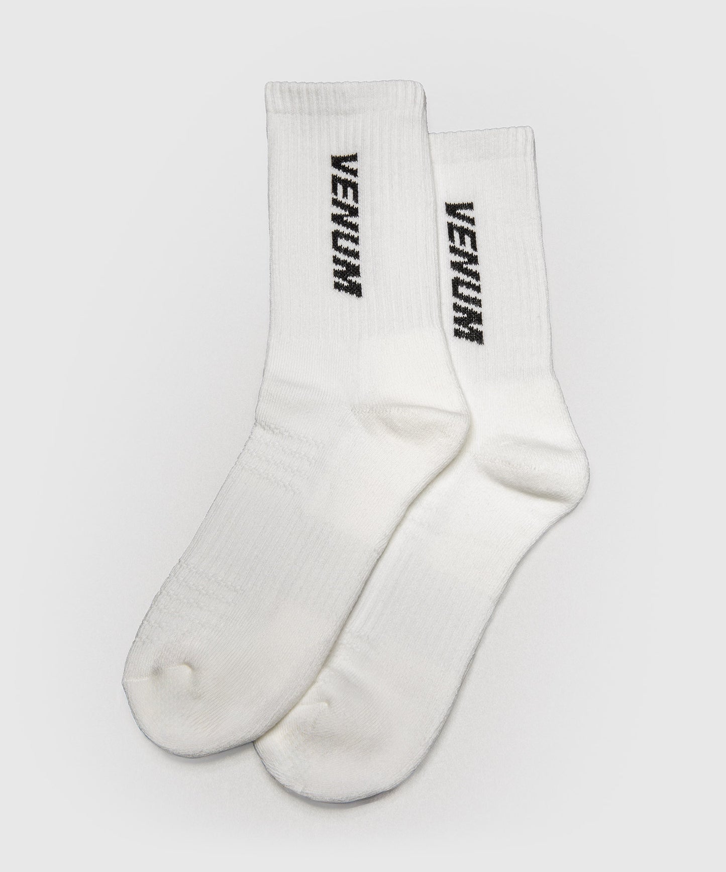 Venum Essential Crew Socks (Set of 3 pairs) - White/Black