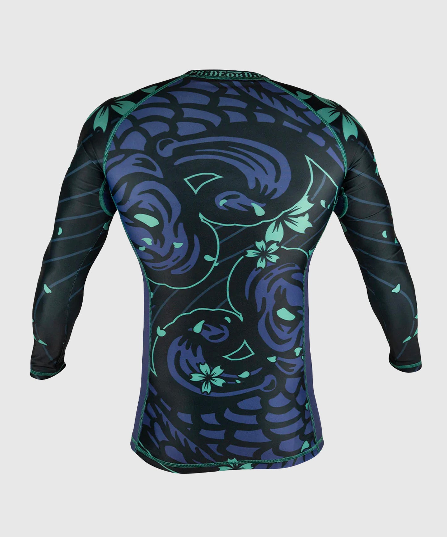 Pride Or Die Survival Of The Fittest Rashguard de Manga Larga - Negro