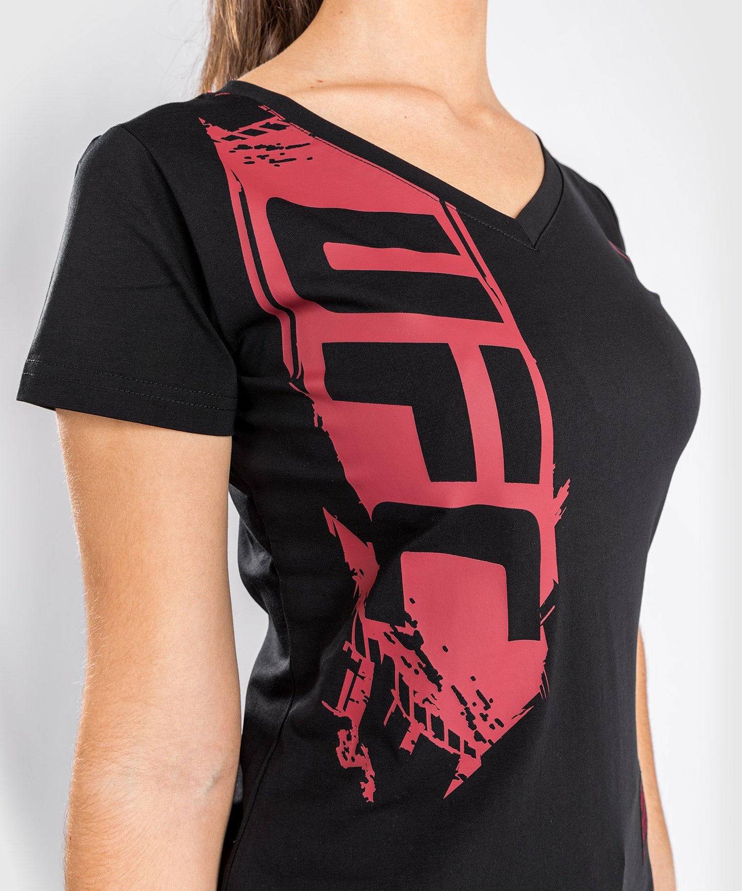T-Shirt UFC Venum Authentic Fight Week 2.0 - For Women - Black/Red