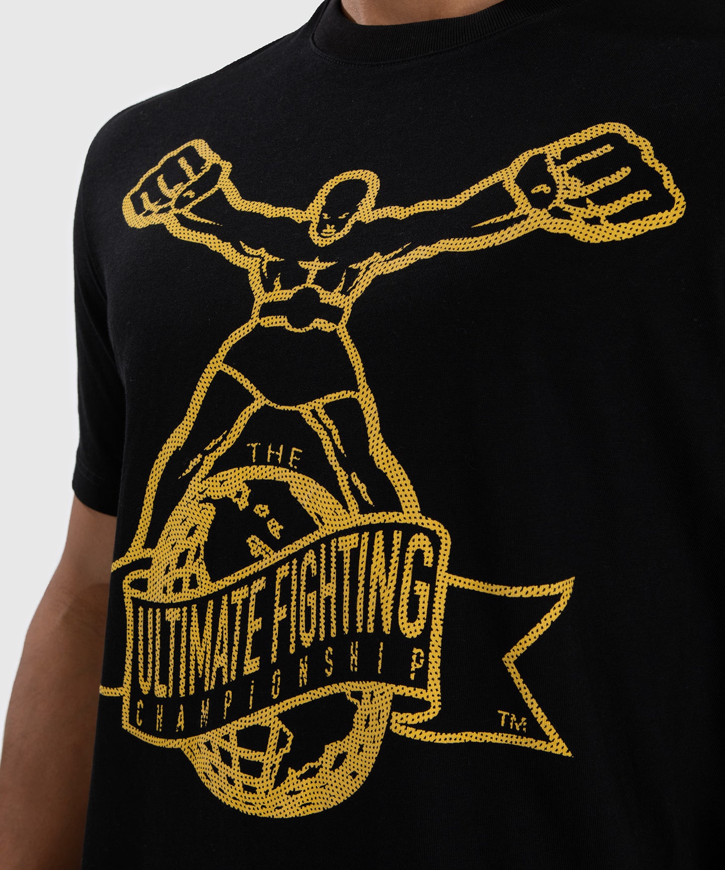 UFC by Venum Ulti-Man Camiseta - Negro/Amarillo  