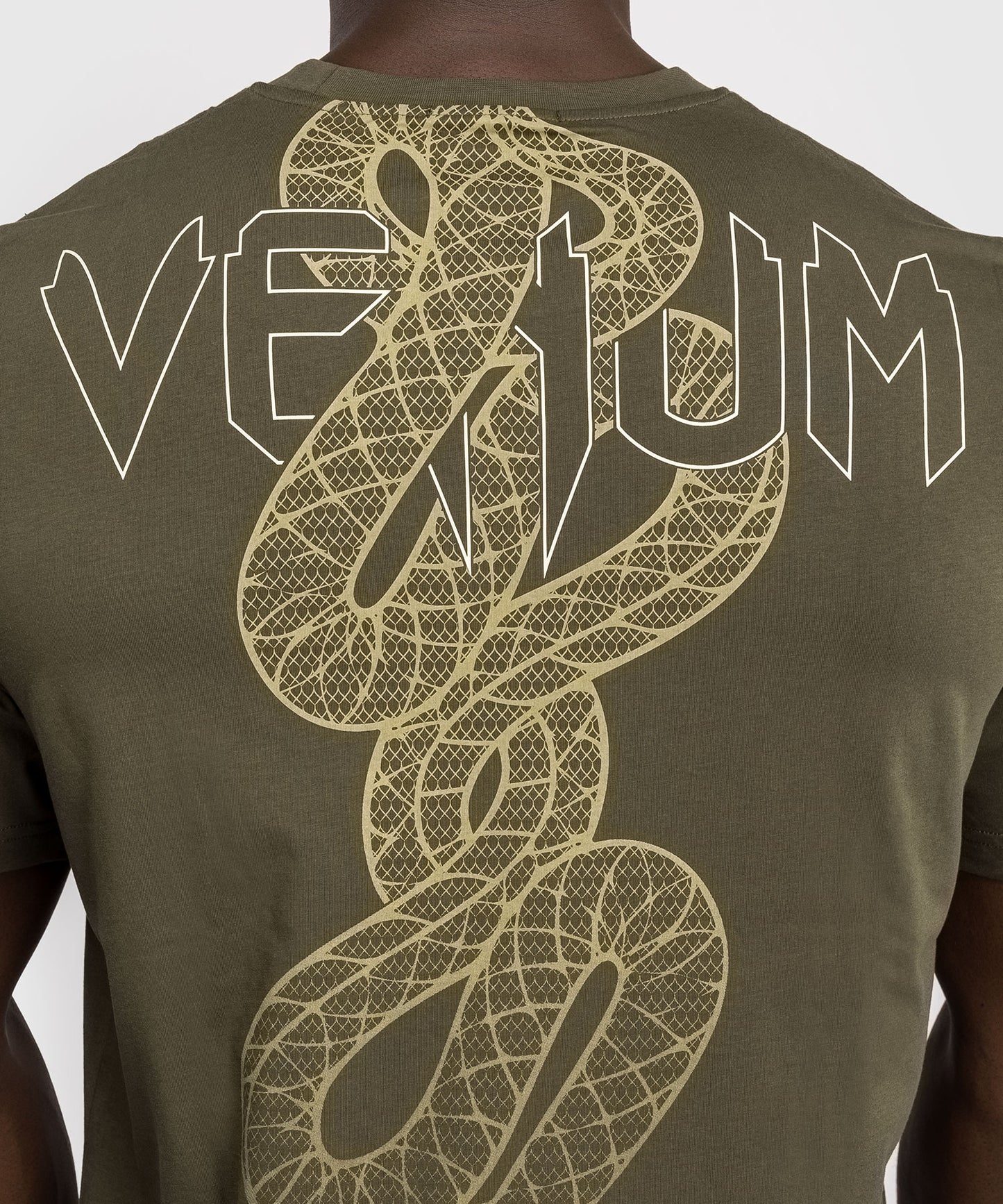 T-shirt Venum Serpenti – Kaki/Bronze/Ivoire