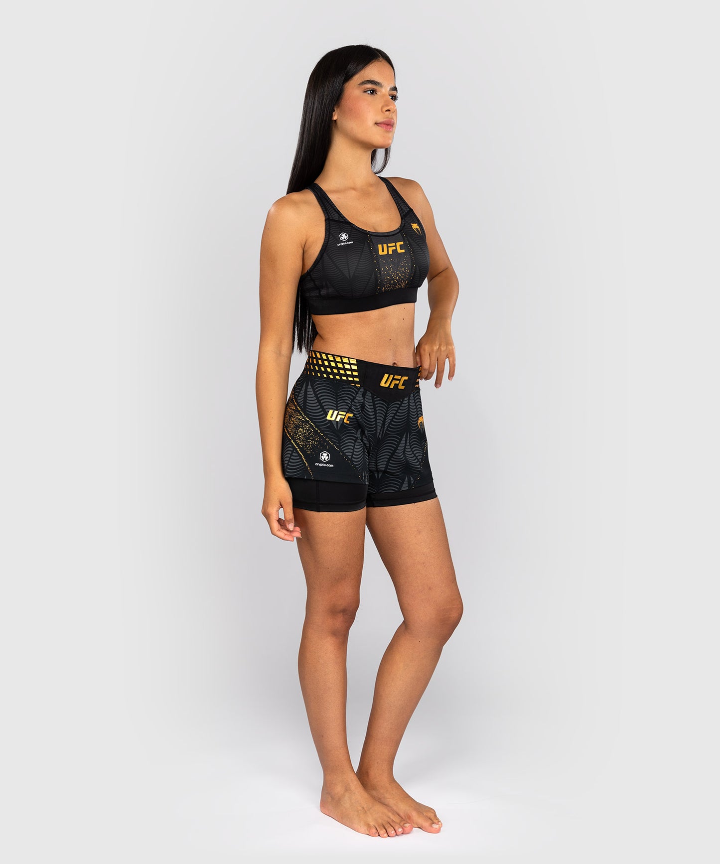 UFC Zenith by Venum Authentic Fight Night Kurze Passform Fight Short Damen - Champion