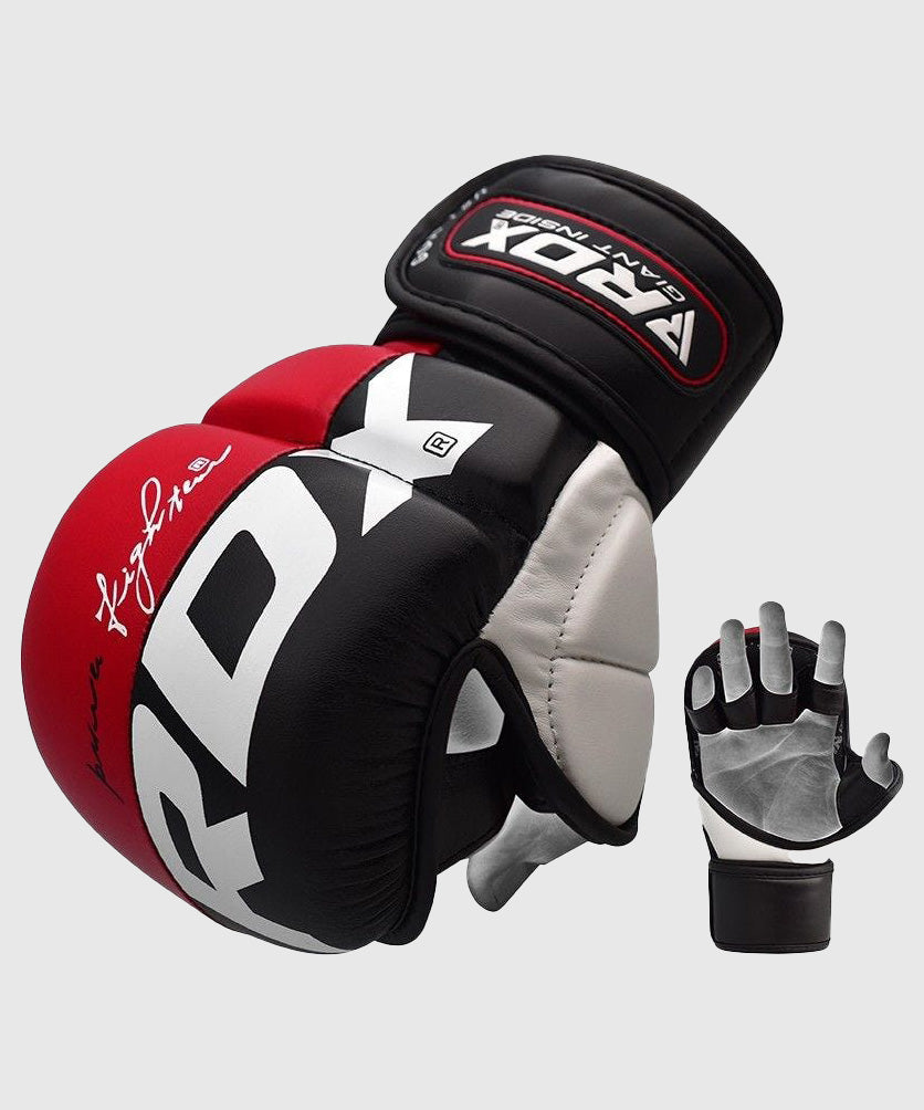 RDX Sports T6 MMA Sparring Gloves - Red