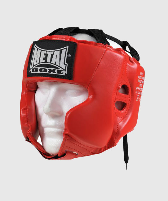 Casque Multiboxe Enfant Metal Boxe - Rouge