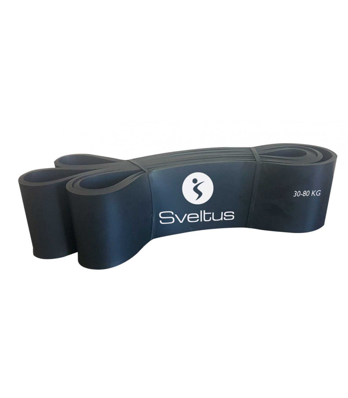 Power band Sveltus - 30/80 kg - Noir