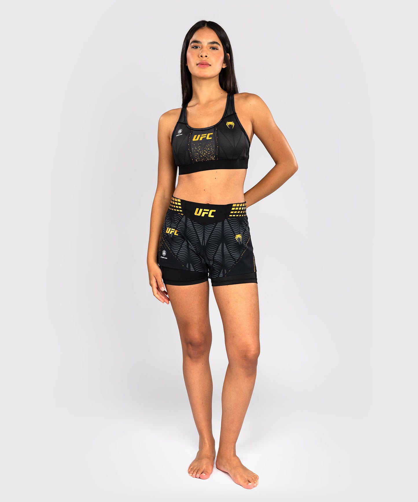 UFC Zenith by Venum Authentic Fight Night Kurze Passform Fight Short Damen - Champion