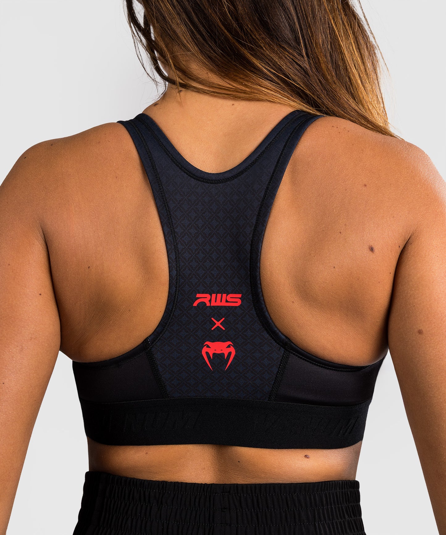Brassière de Sport Venum x RWS 2.0 – Noir/Rouge