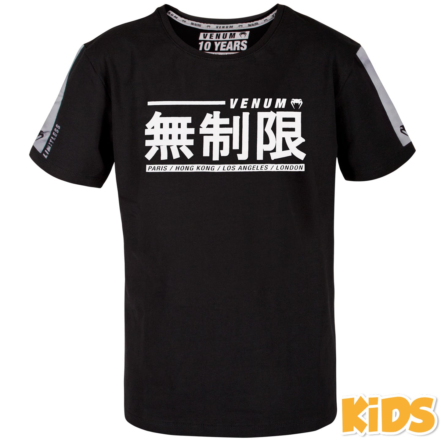T-shirt Enfant Venum Limitless Kids - Noir/Blanc