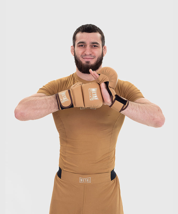 Metal Boxe The Shell MMA Sparring Gloves Caucasian Hills - Beige