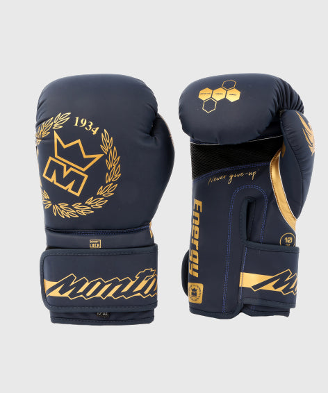 Montana Energy Boxing Gloves Poseidon - Blue/Gold