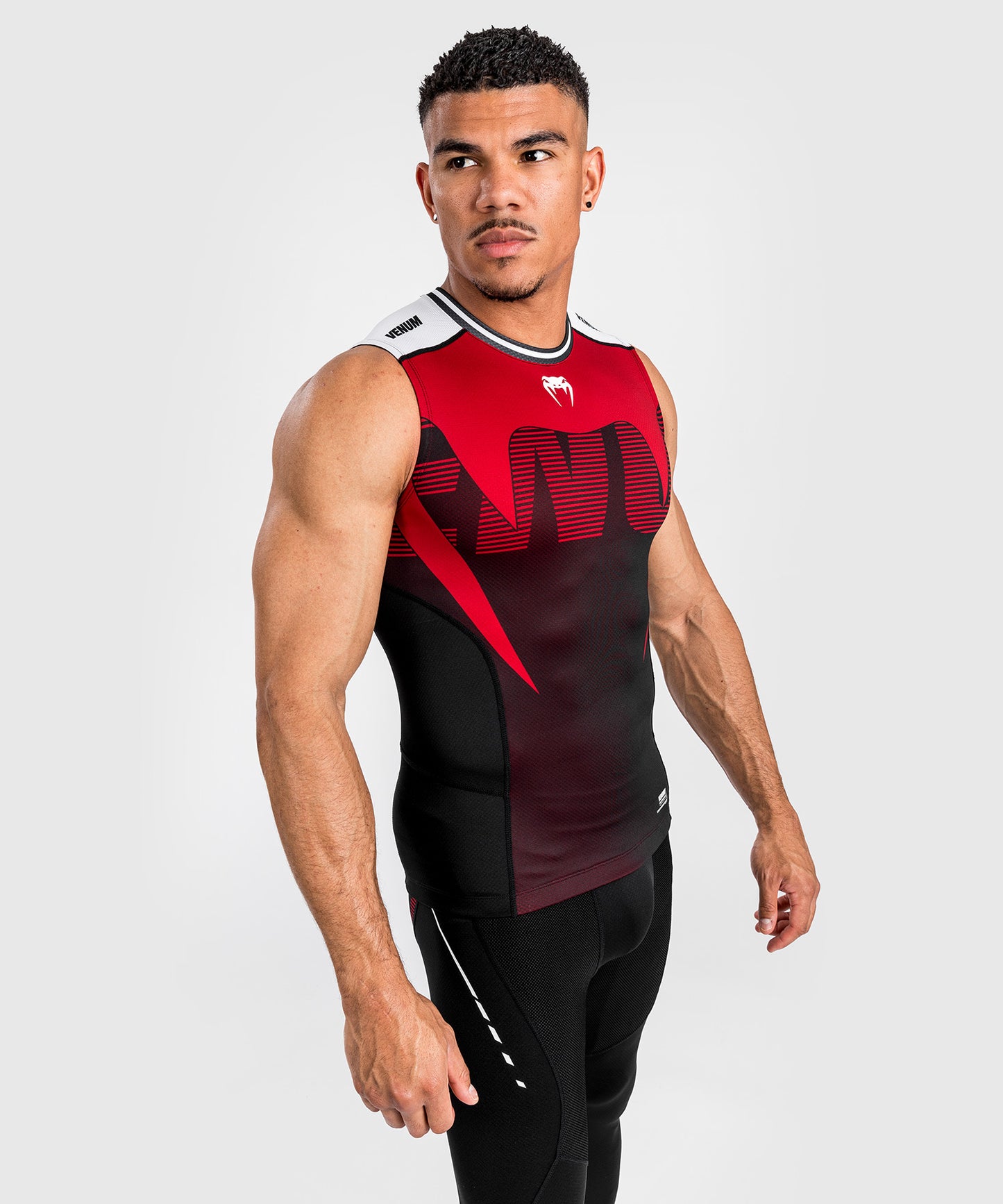 Venum Adrenaline Rashguard Senza Maniche da Uomo - Red