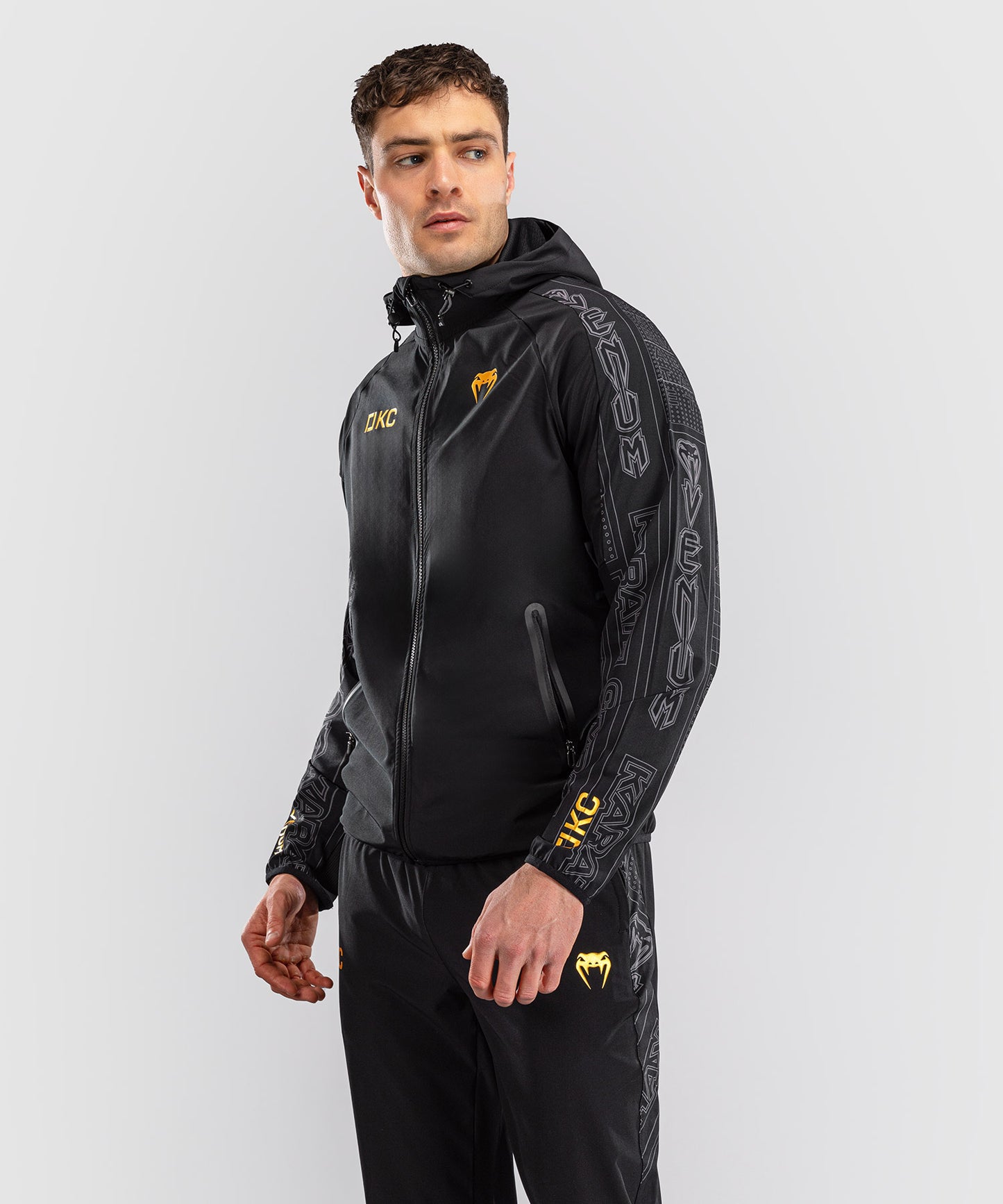 Karate Combat by Venum Trainingsjacke – Schwarz/Grau