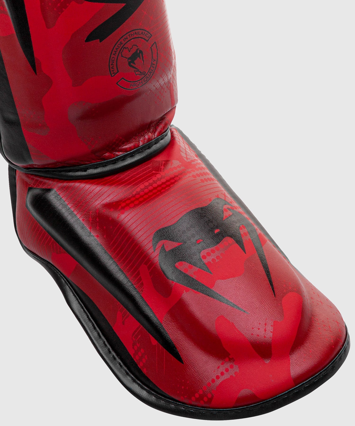 Venum Elite Shin Guard - Red Camo – Dragon Bleu