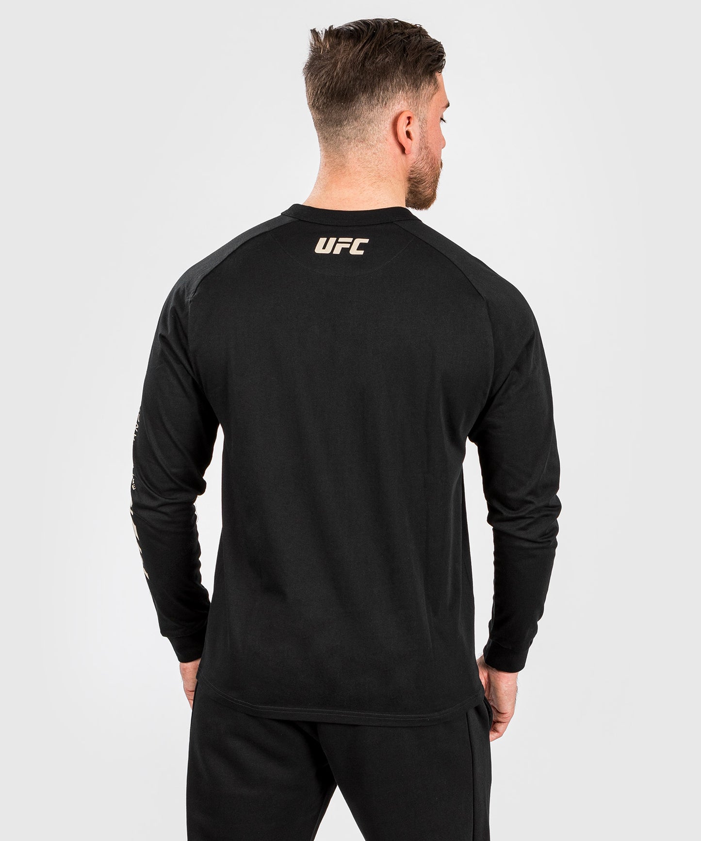 T-shirt à manches longues pour Hommes UFC Adrenaline by Venum Fight Week - Noir