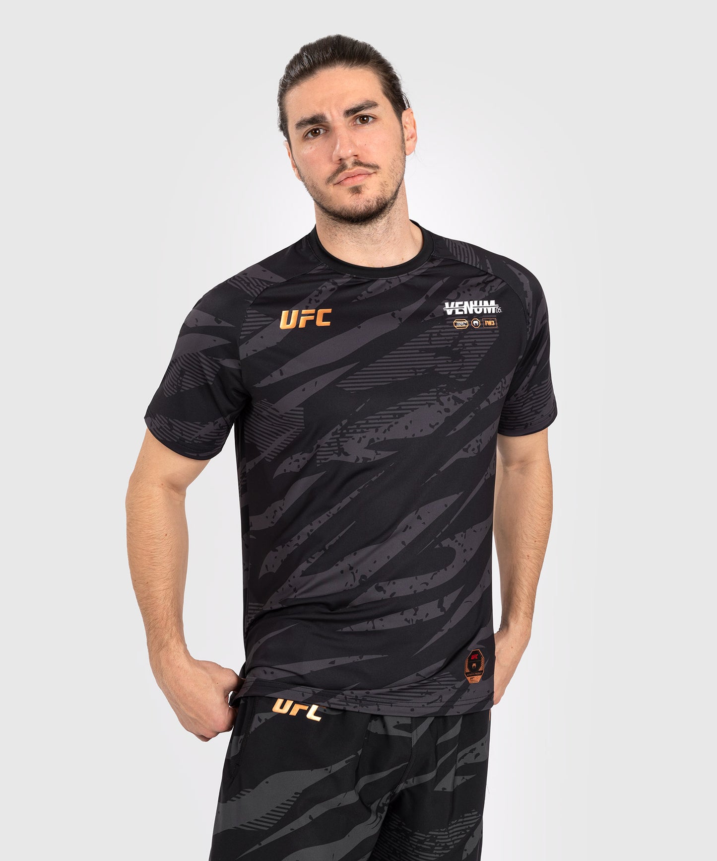 T-Shirt Dry-Tech pour Hommes UFC Adrenaline by Venum Fight Week - Urban Camo