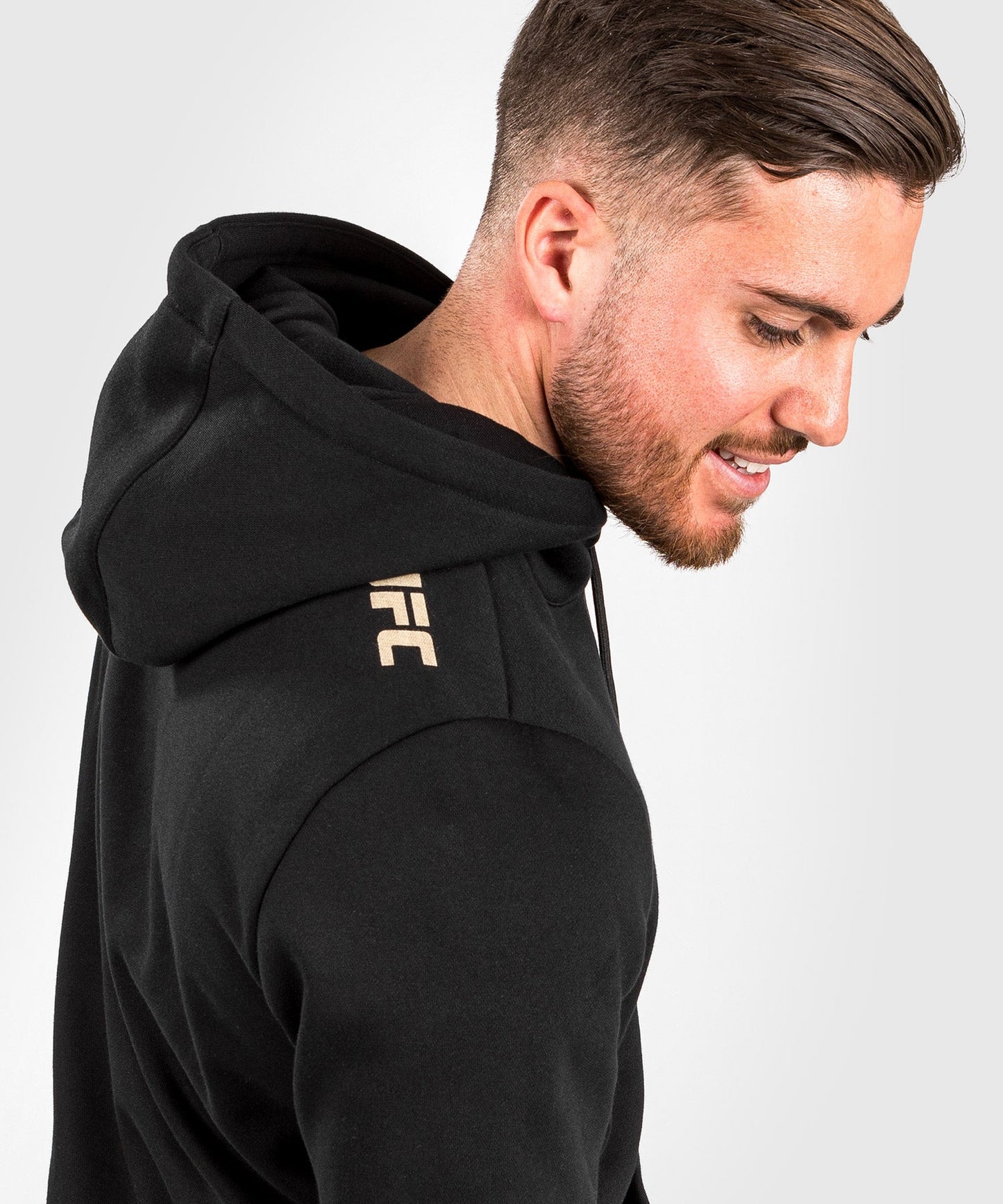 UFC Adrenaline by Venum Fight Week Herren Kapuzen-Sweatshirt - Schwarz