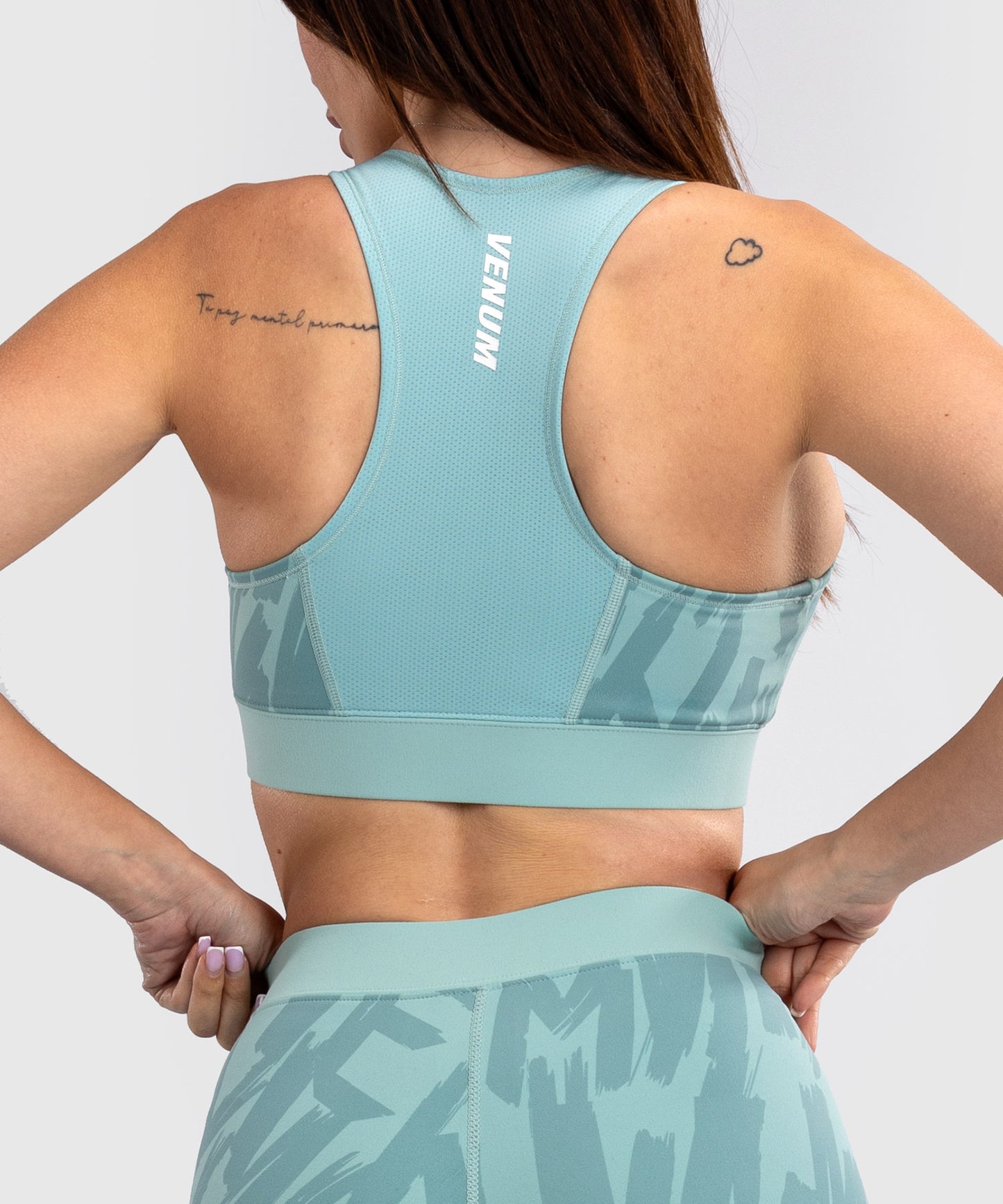 Venum Graffiti Damen Sport-BH - Aqua
