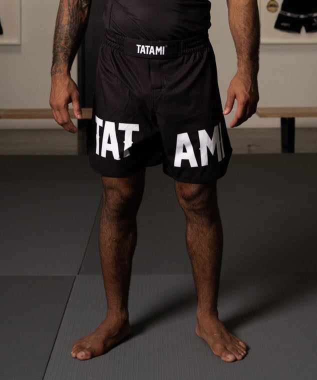 Short De Grappling Tatami Fightwear Raven - Noir