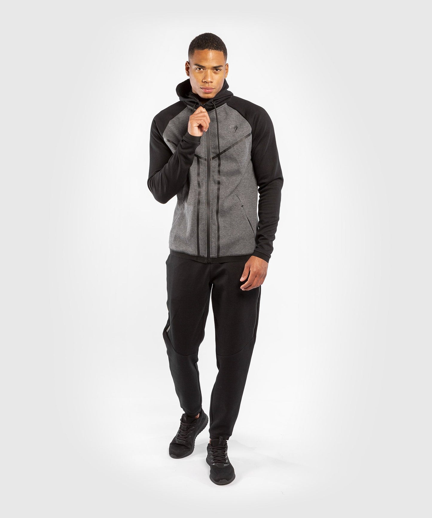 Venum Laser X Connect Sweatshirt - Dunkelgrau Meliert