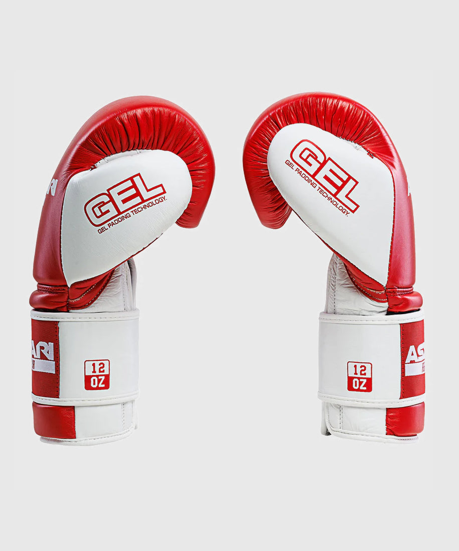 Gants de Boxe Askari Shockwave - Rouge/Blanc