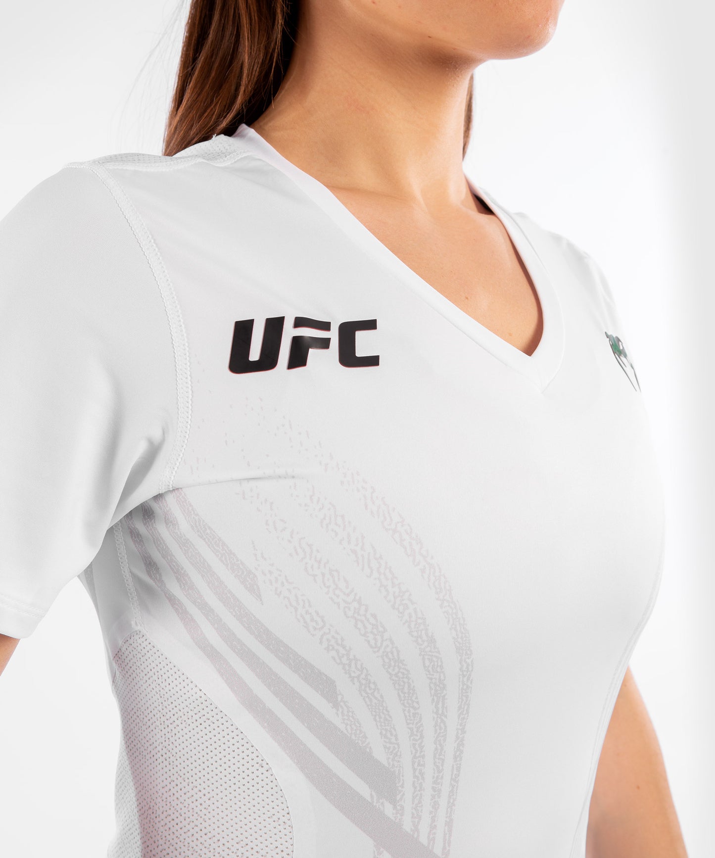 T-shirt Technique Femme UFC Venum Authentic Fight Night - Blanc