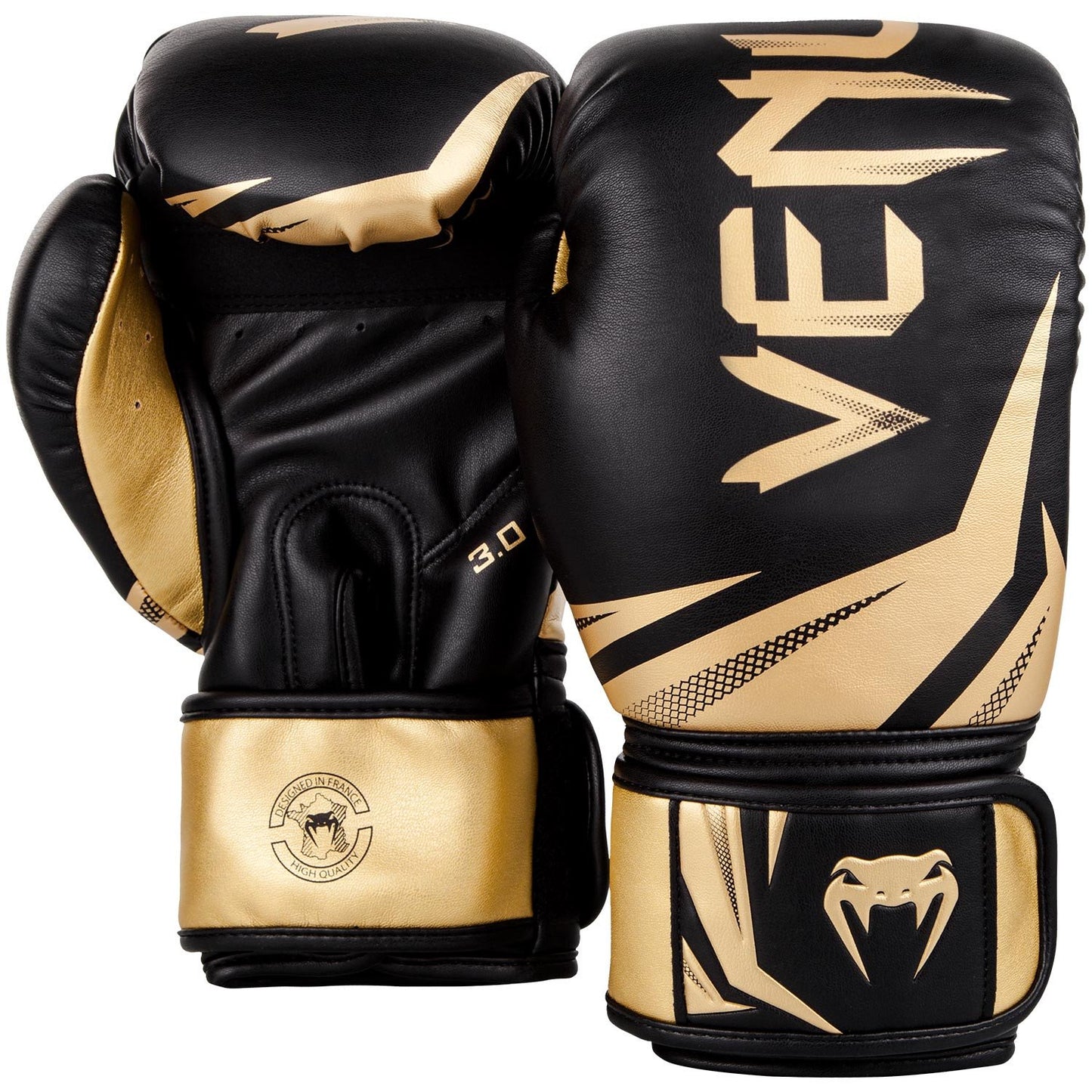 Gants de boxe Venum Challenger 3.0 – Noir/Or