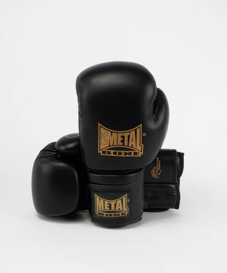 Metal Boxe Grs Boxhandschuhe - Schwarz/Gold