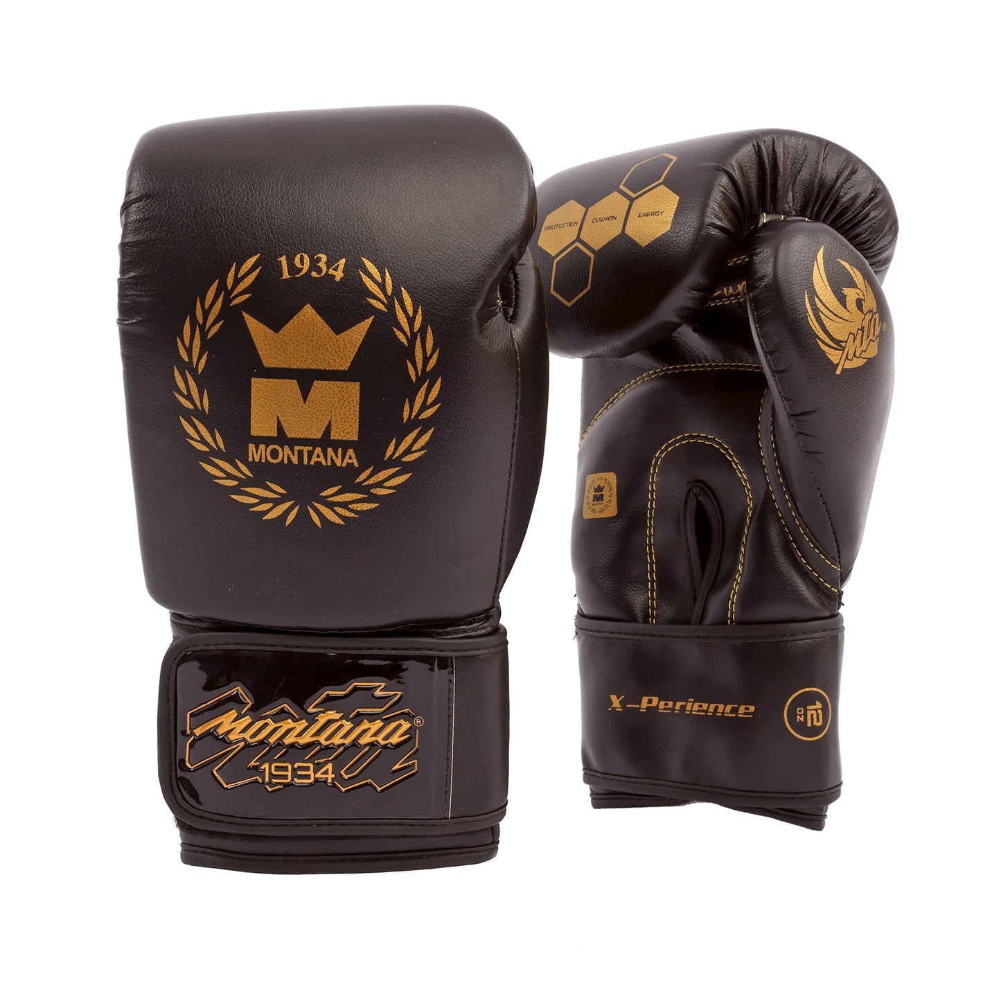 GANTS DE BOXE MONTANA X-PERIENCE - NOIR