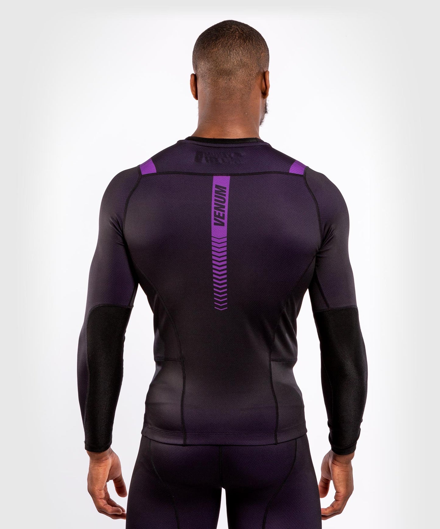 Venum NoGi 3.0 Rashguard - Long Sleeves - Black/Purple