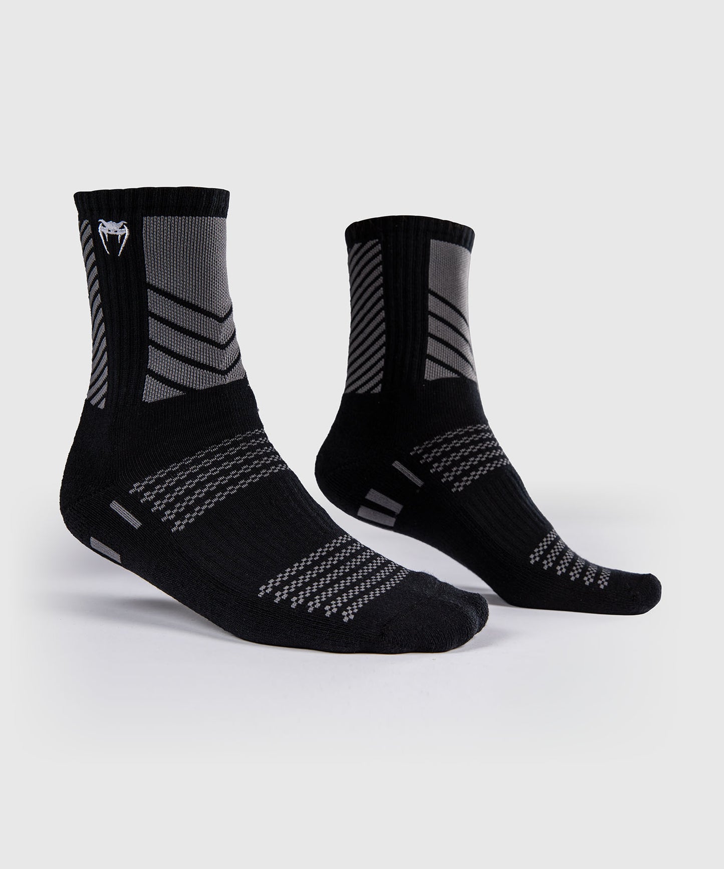 Venum Vector Calcetines Crew - Negro/Gris
