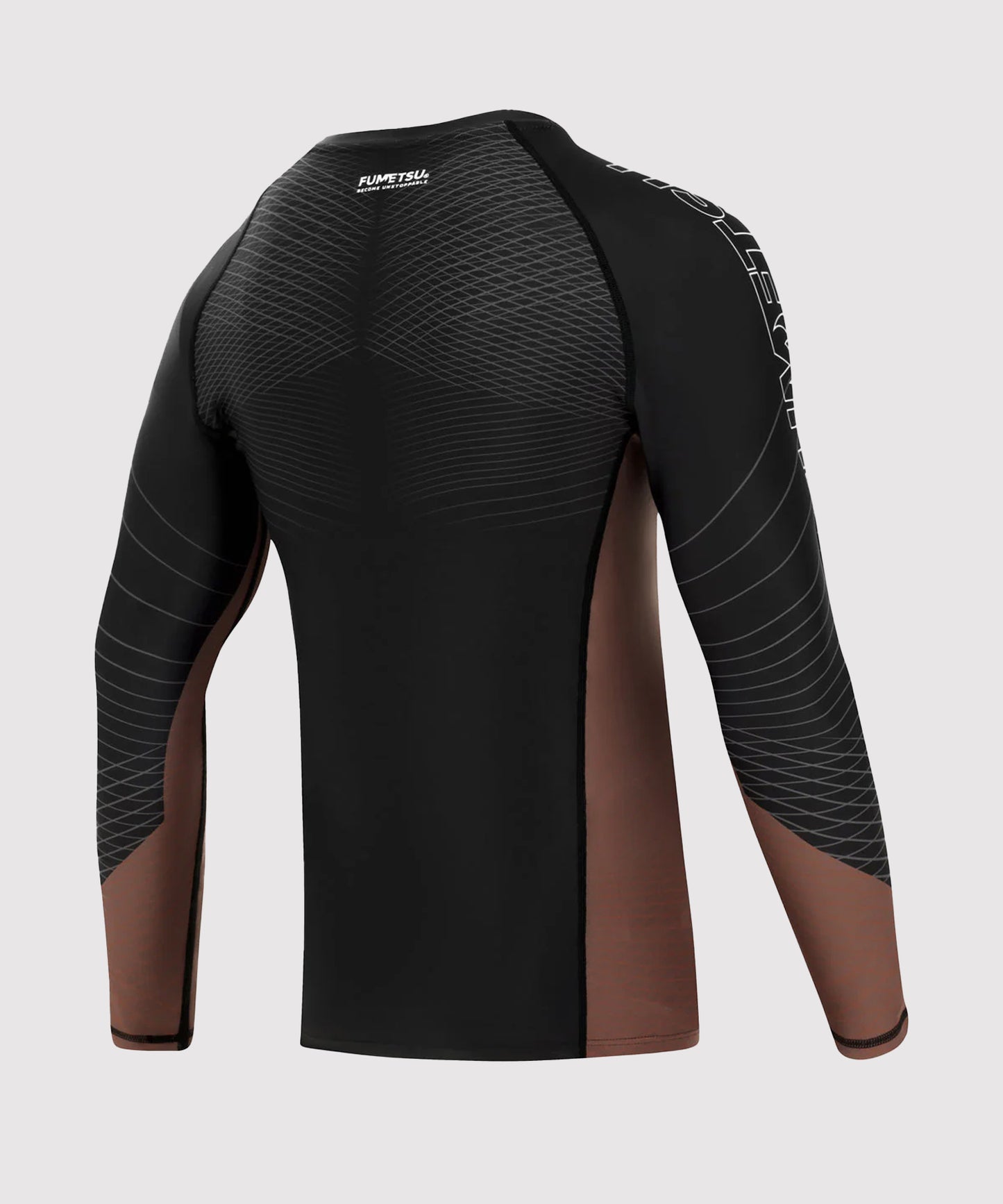 Fumetsu Competitor Mk2 Rashguard de Manga Larga - Negro/Marrón