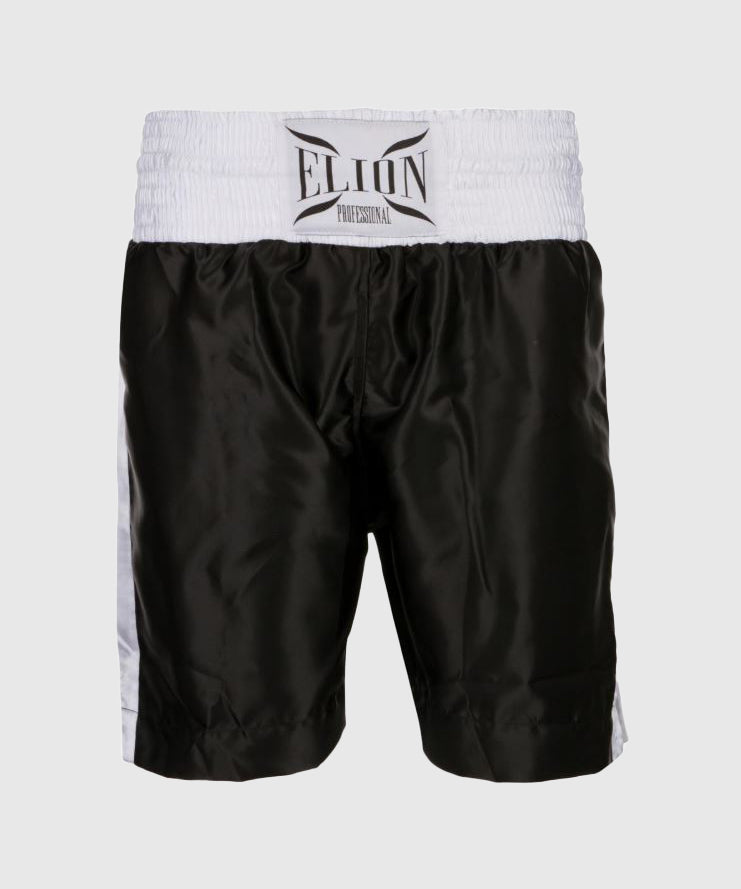Short de Boxe Anglaise Elion - Noir/Blanc