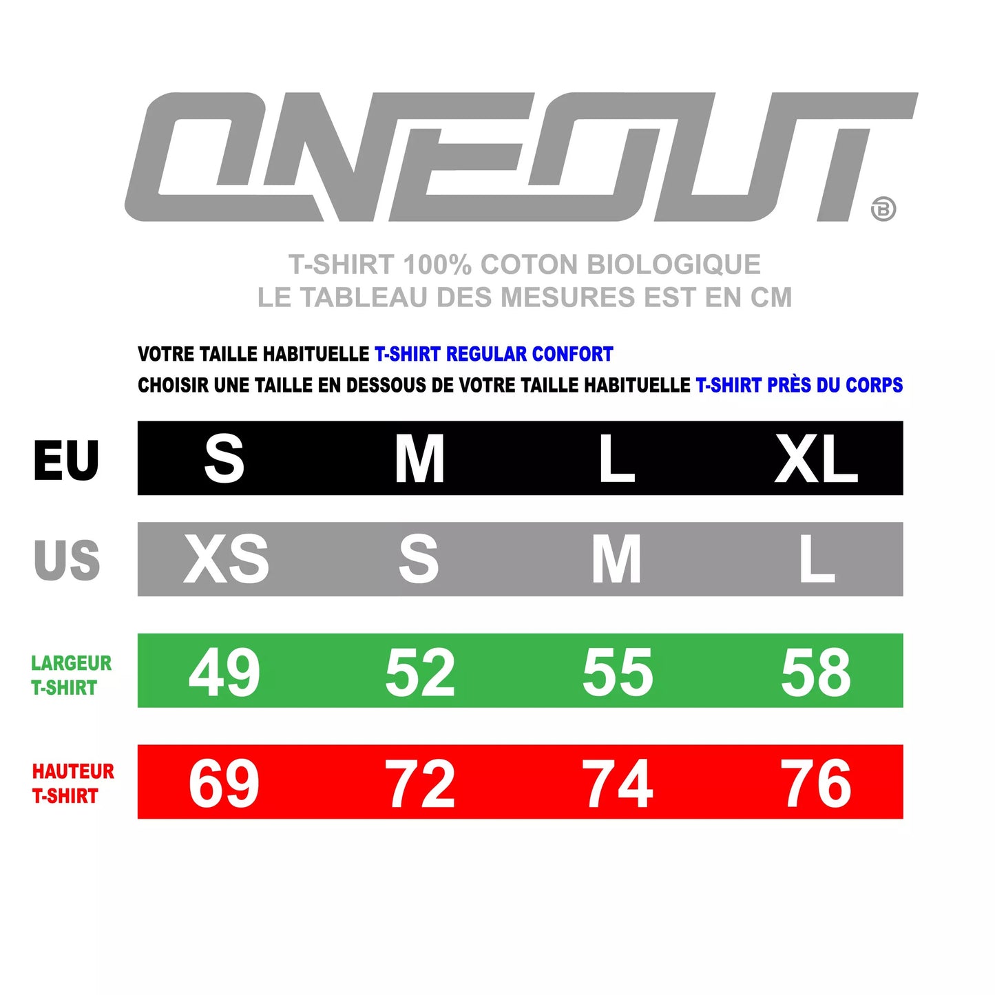 T-Shirt Oneout Bad Shinobi - Weiß