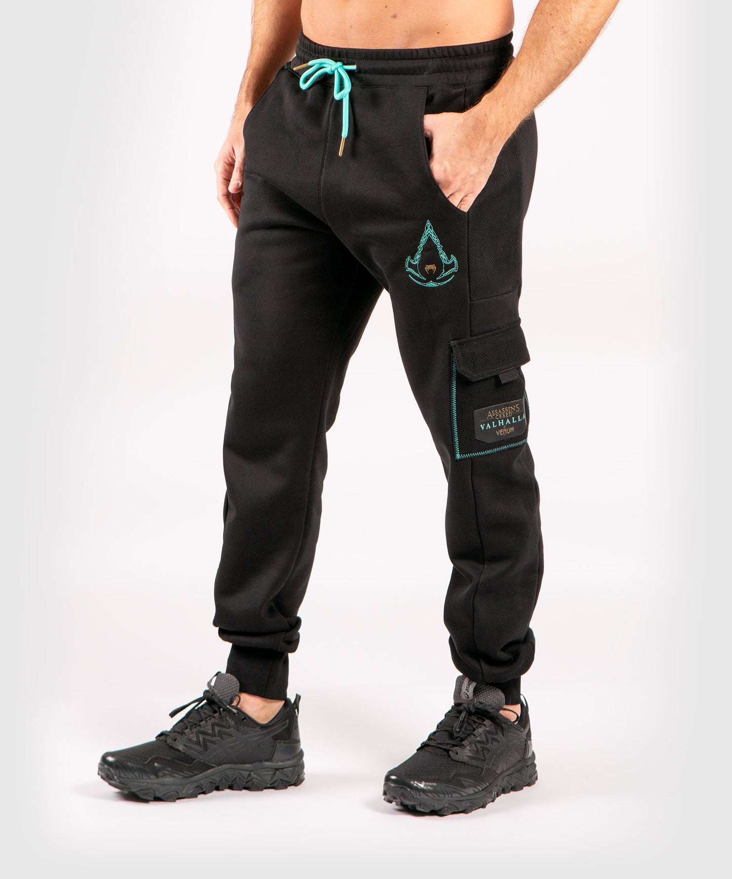 Venum Assassin's Creed Jogginghose - Schwarz/Blau