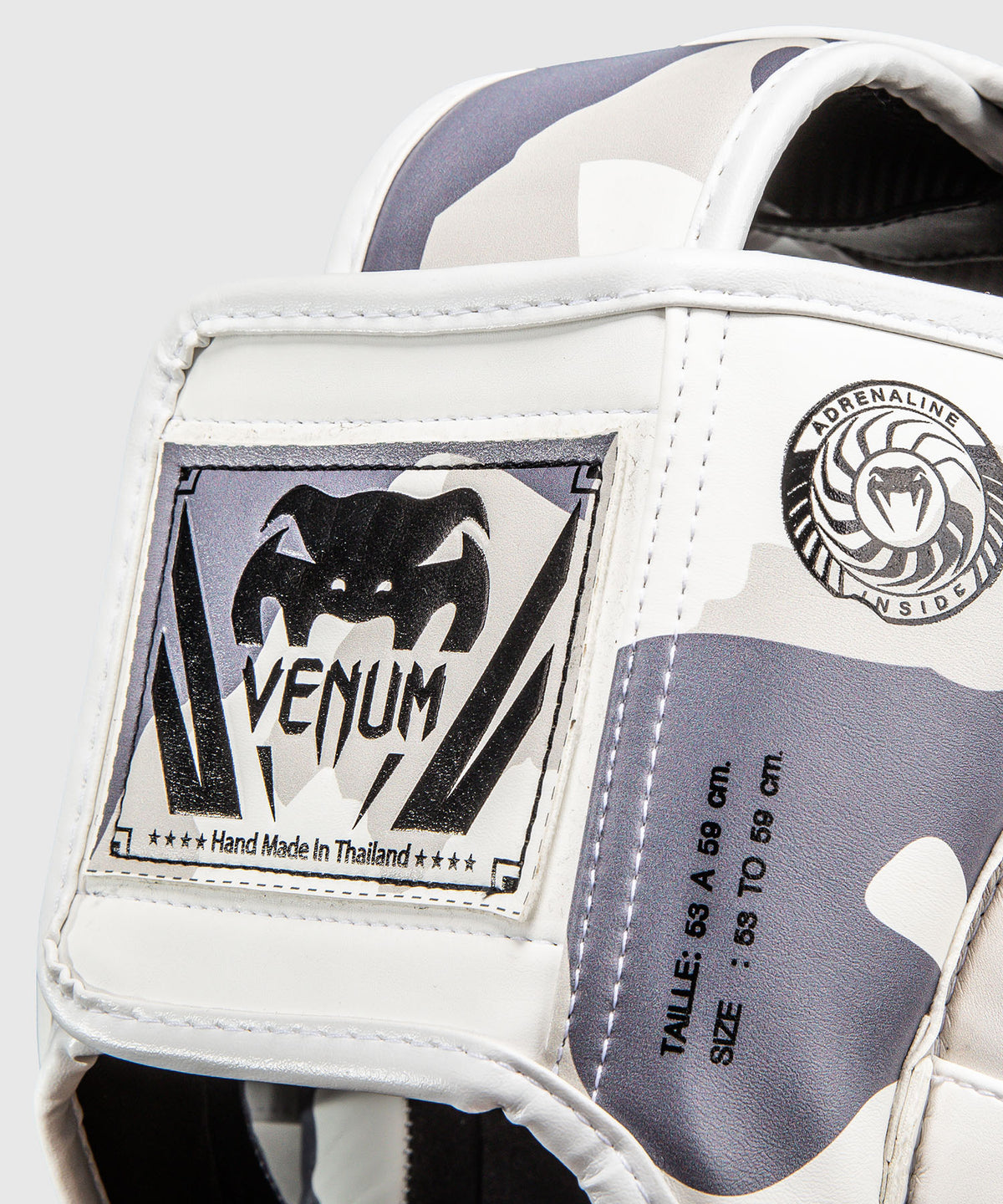 Casque de protection Venum Elite Camo – Blanc/Gris Clair