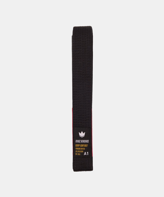 Kingz Light Comp BJJ-Gürtel - Schwarz