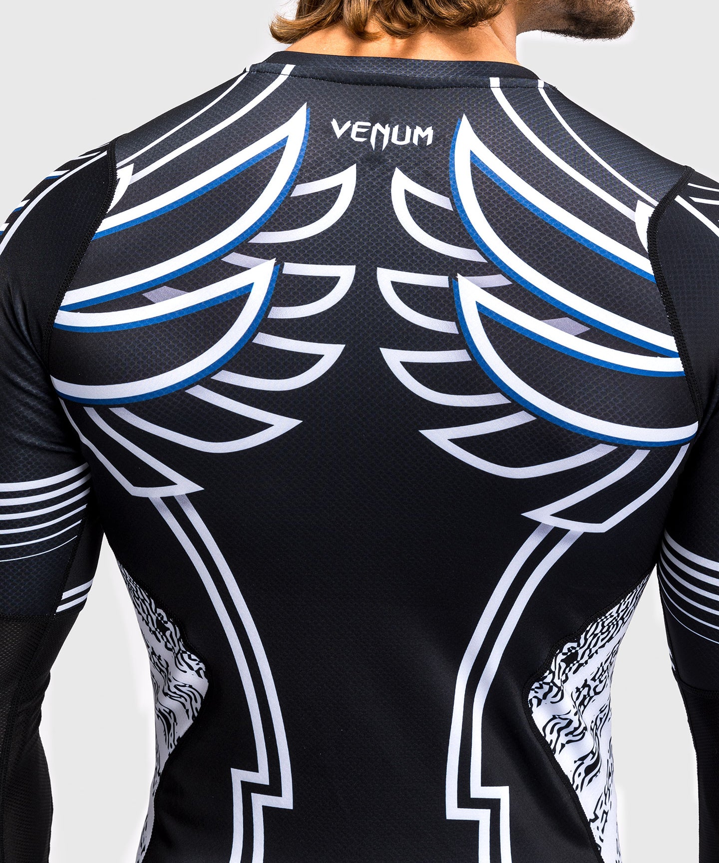 Rashguard Venum x Tekken 8 - Jin Kazama - Blue/Black/White