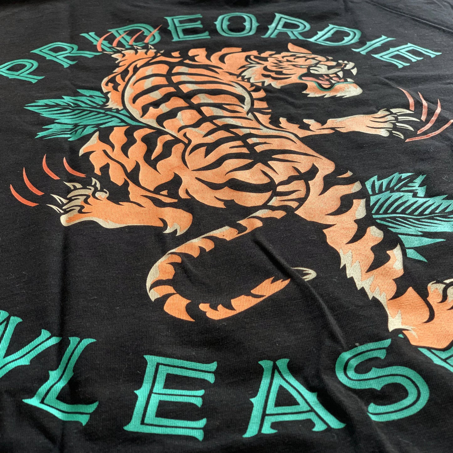 Pride Or Die Unleashed Training T-shirt - Black