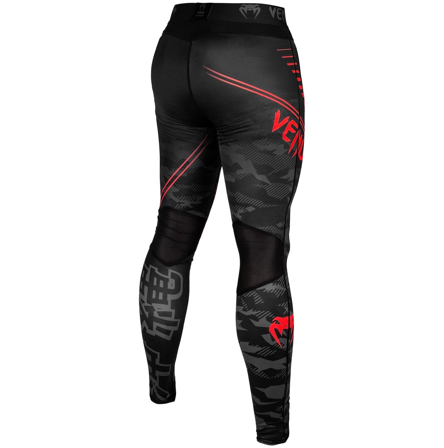 Venum Okinawa 2.0 Compression Pants - Black/Red