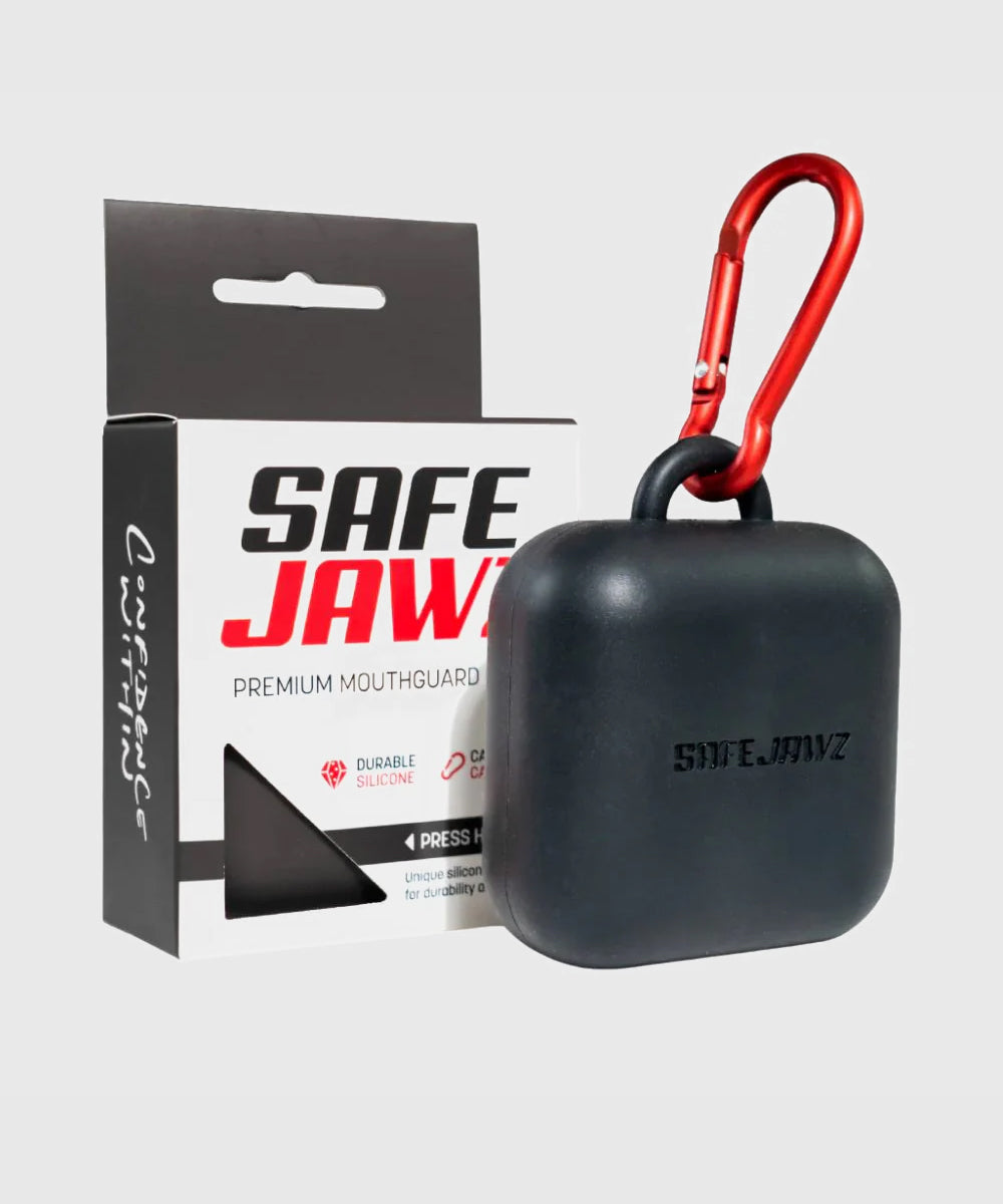 Boîtier Para Protector Bucal Safejawz Silicona – Negro