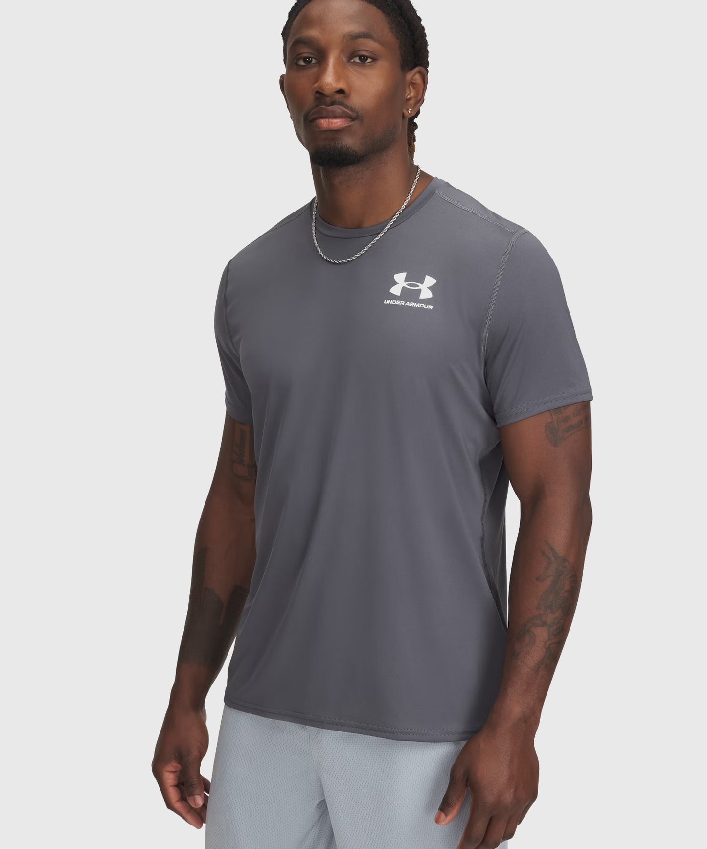 Under Armour Adjusted Heatgear T-Shirt - Grey