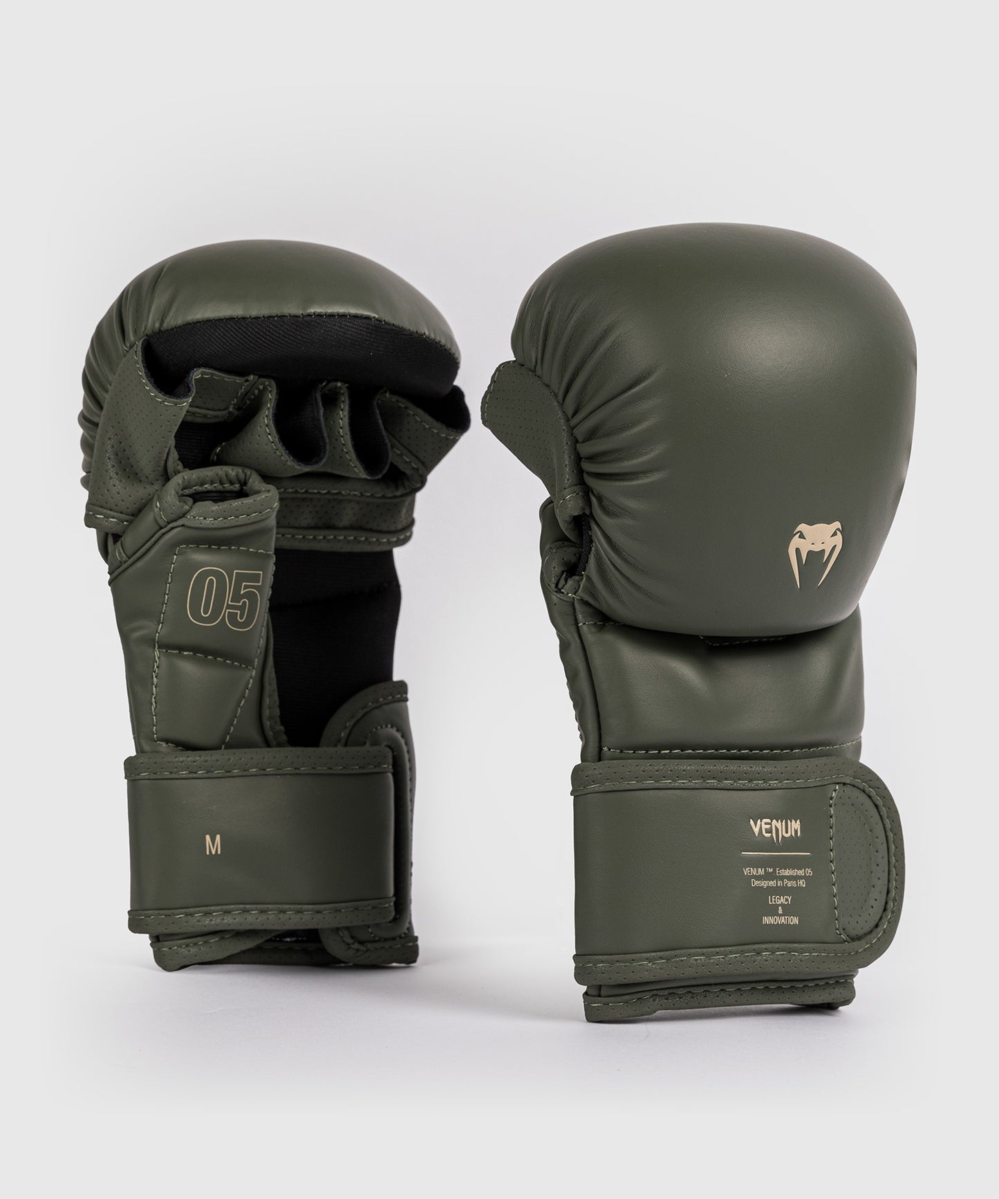 Venum Impact Evo MMA Sparring-Handschuhe - Militärisch Grün